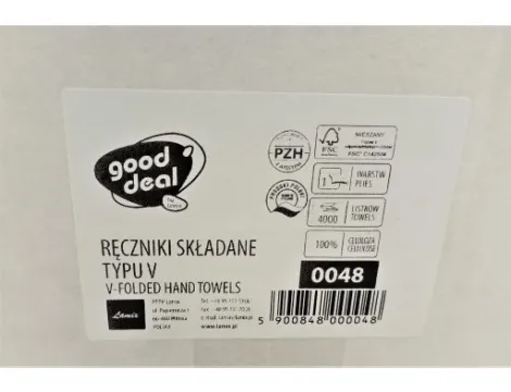 Ręcznik składany V 4000 celulozowy Good Deal - 2