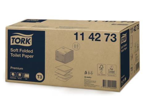 Tork Folded miękki papier toaletowy w składce