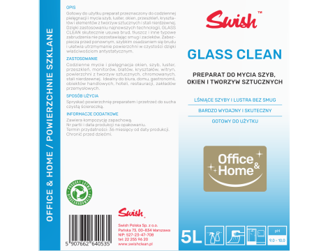 Płyn do szyb na bazie alkoholu - Glass Clean 1L - 2