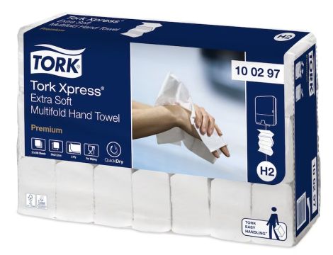 Tork Xpress® ekstra miękki ręcznik Multifold w składce wielopanelowej