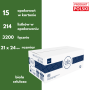 Ręcznik papierowy składany V ELLIS PROFESSIONAL 3200 - BIAŁY - 2