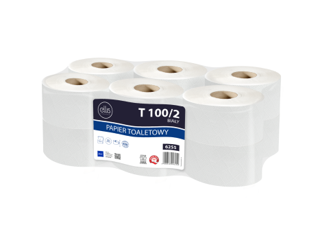 Papier Toaletowy BIG ROLL T ELLIS Professional 100/2 - 100% celuloza